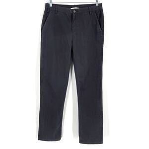 Everlane Cotton Chino Trouser Pants Charcoal Women's Size 33 NWOT